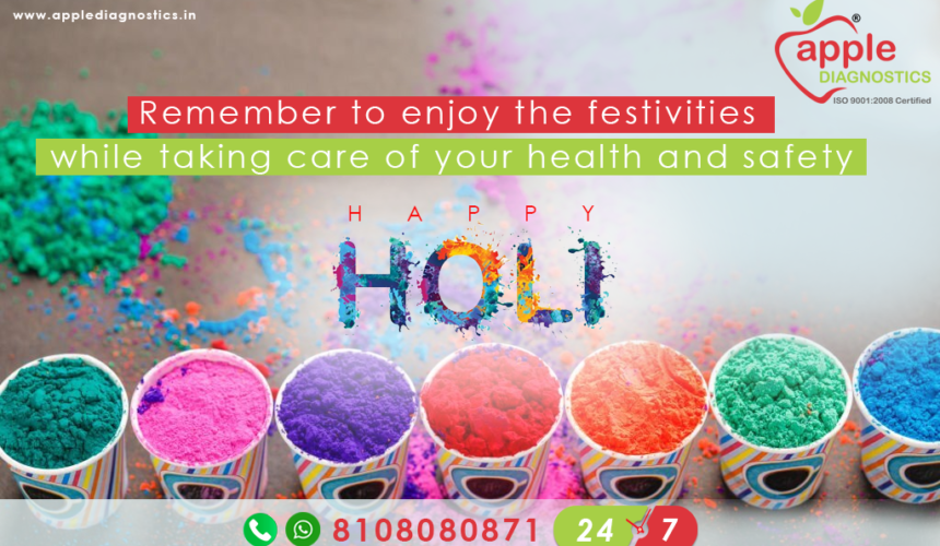Remember to enjoy the Holi while taking care of your health and safety.