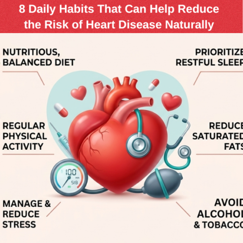 8 Daily Habits That Can Help Reduce the Risk of Heart Disease Naturally